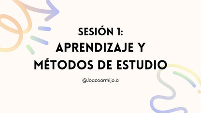 Semestre sin estrés III:  Método de 4 sesiones para lidiar con el semestre sin morir en el intento