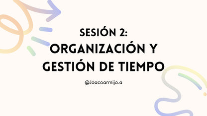 Semestre sin estrés III:  Método de 4 sesiones para lidiar con el semestre sin morir en el intento