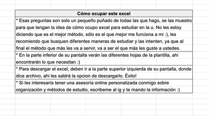 Plantilla Flashcards en Excel para Estudiar Mejor | Método Activo y Personalizable
